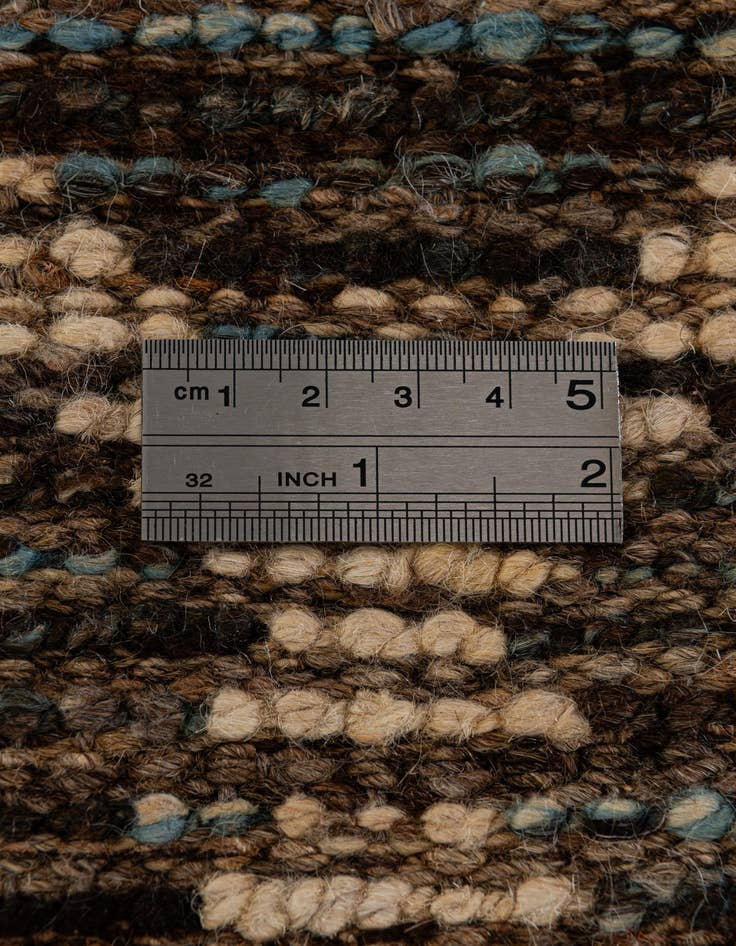 Detail image of  5' 6 x 7' 6  Hand Knotted Moroccan Wool Rug