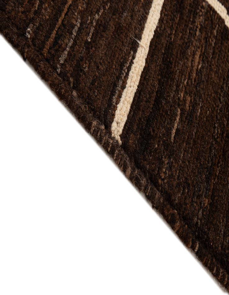 Detail image of  5' 8 x 7' 10  Hand Knotted Moroccan Wool Rug