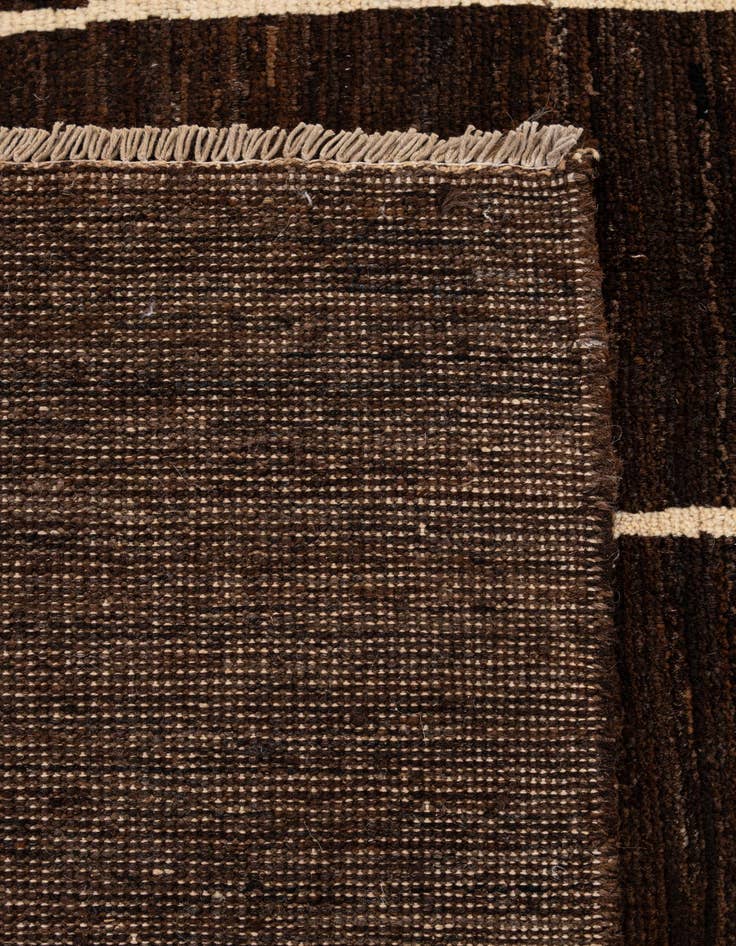 Detail image of  5' 8 x 7' 10  Hand Knotted Moroccan Wool Rug