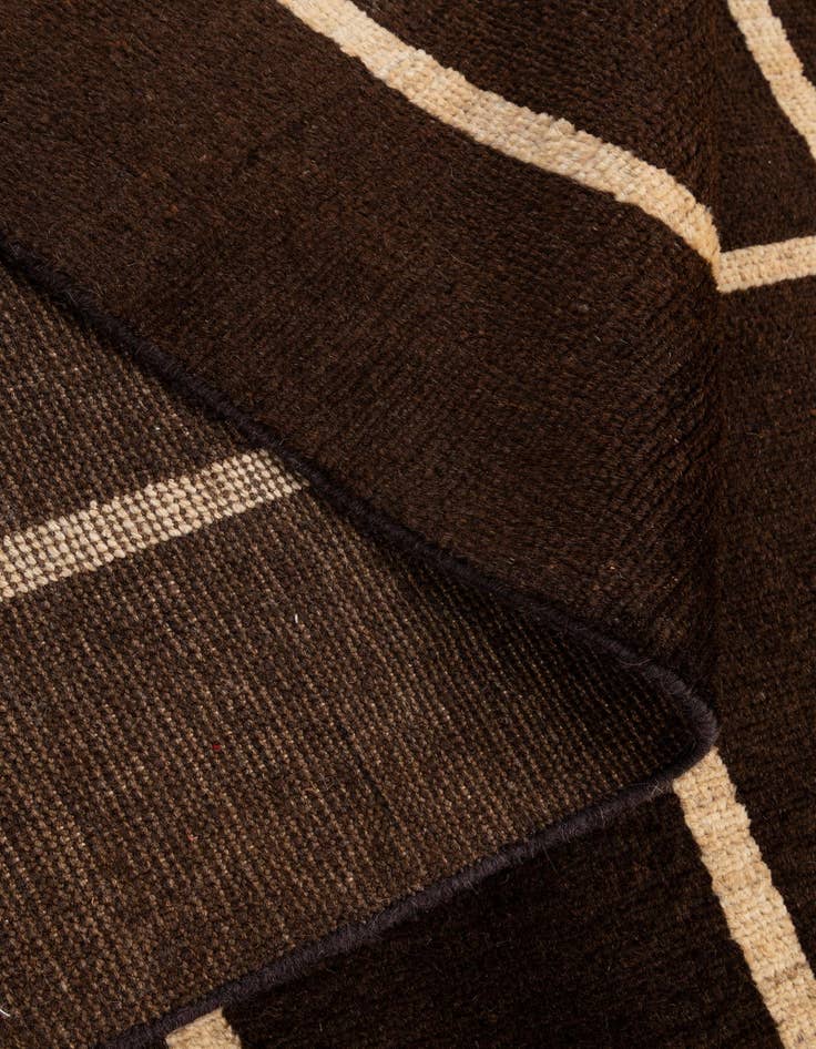 Detail image of  5' 7 x 7' 11  Hand Knotted Moroccan Wool Rug