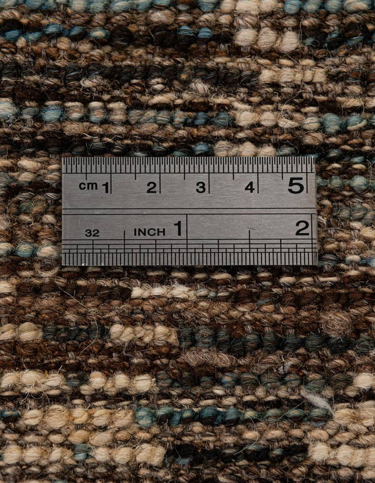 Detail image of  5' 9 x 8' 1  Hand Knotted Moroccan Wool Rug