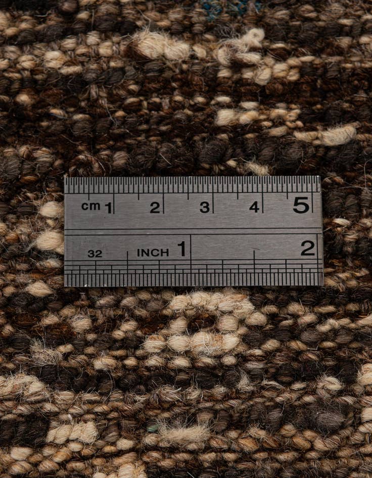 Detail image of  6' 2 x 8' 1  Hand Knotted Moroccan Wool Rug