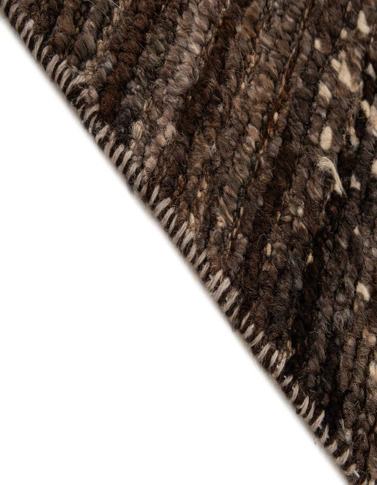 Detail image of  6' 2 x 8' 1  Hand Knotted Moroccan Wool Rug