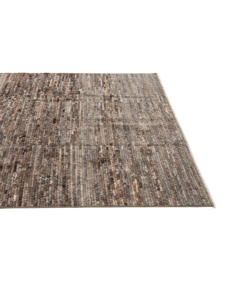 Detail image of  6' 4 x 9' 8  Hand Knotted Moroccan Wool Rug