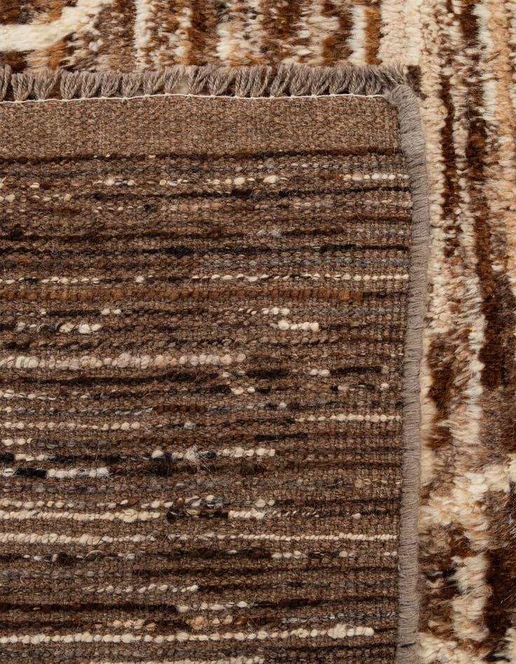 Detail image of  7' 11 x 9' 6  Hand Knotted Moroccan Wool Rug