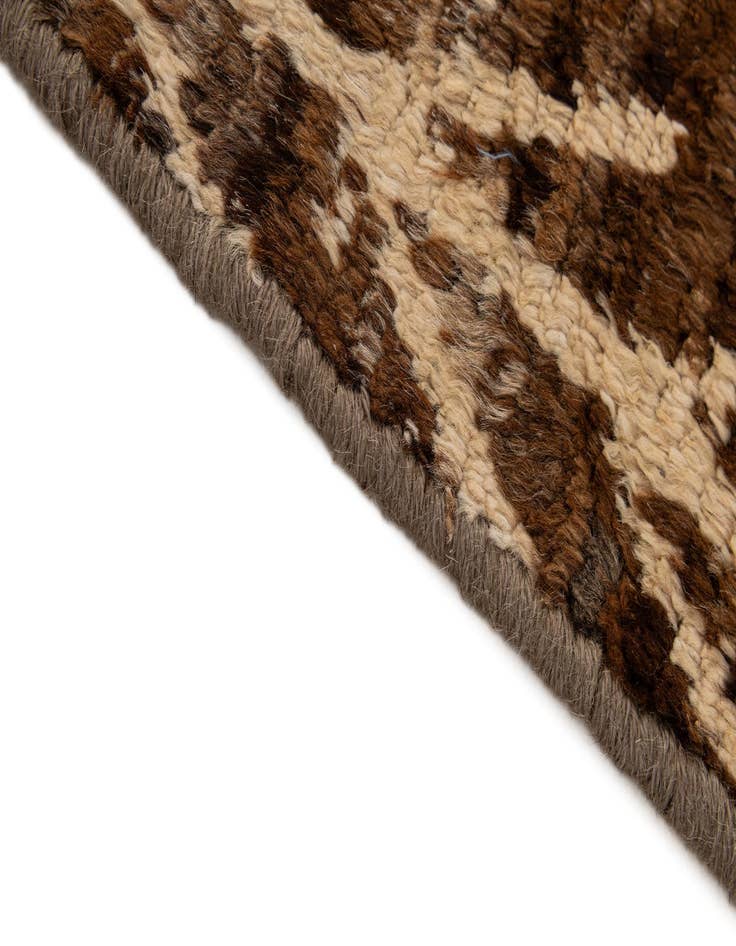 Detail image of  8' 2 x 10' 2  Hand Knotted Moroccan Wool Rug