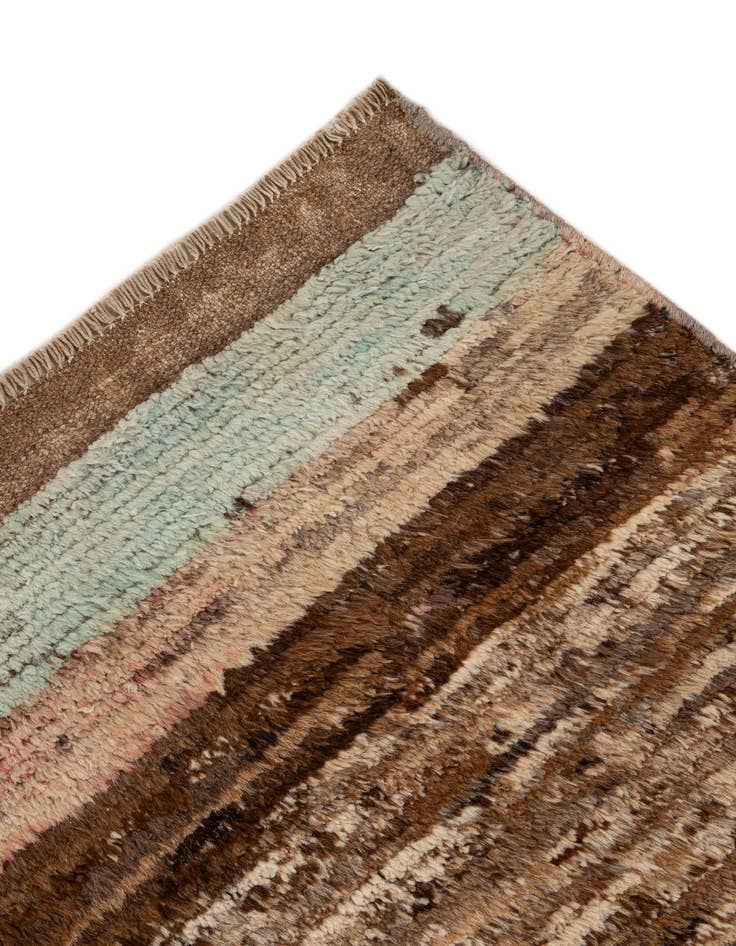 Detail image of  8' 2 x 10' 2  Hand Knotted Moroccan Wool Rug