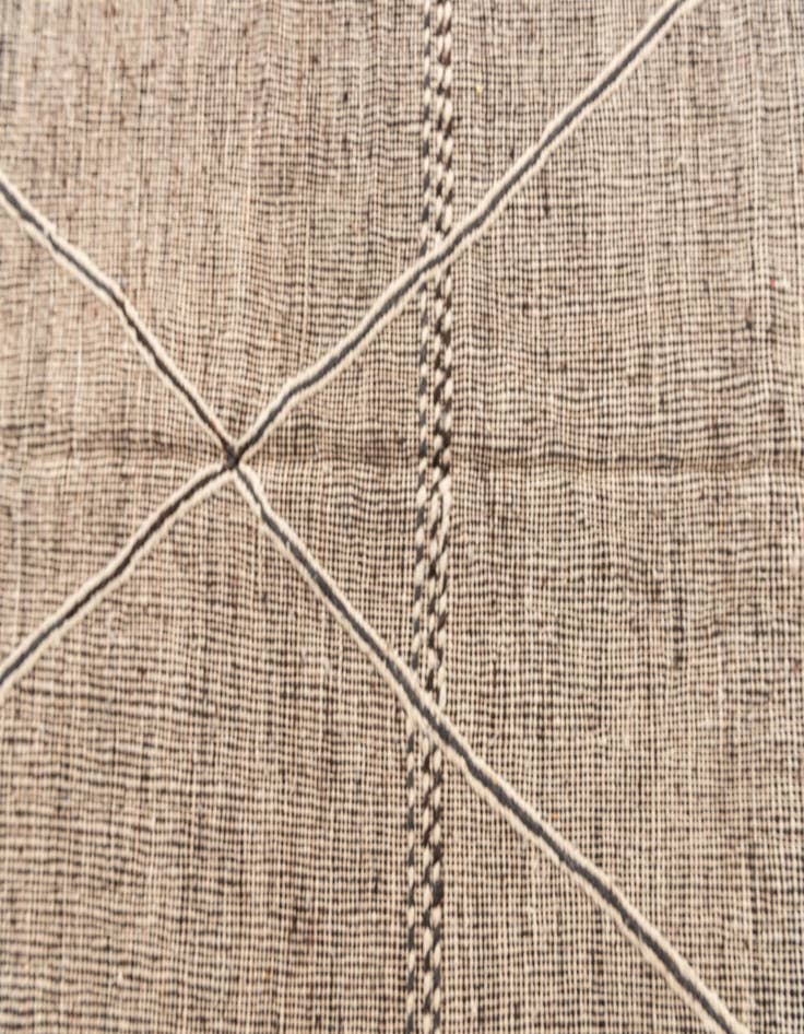 Detail image of  6' 6 x 10' 3  Hand Knotted Moroccan Wool Rug