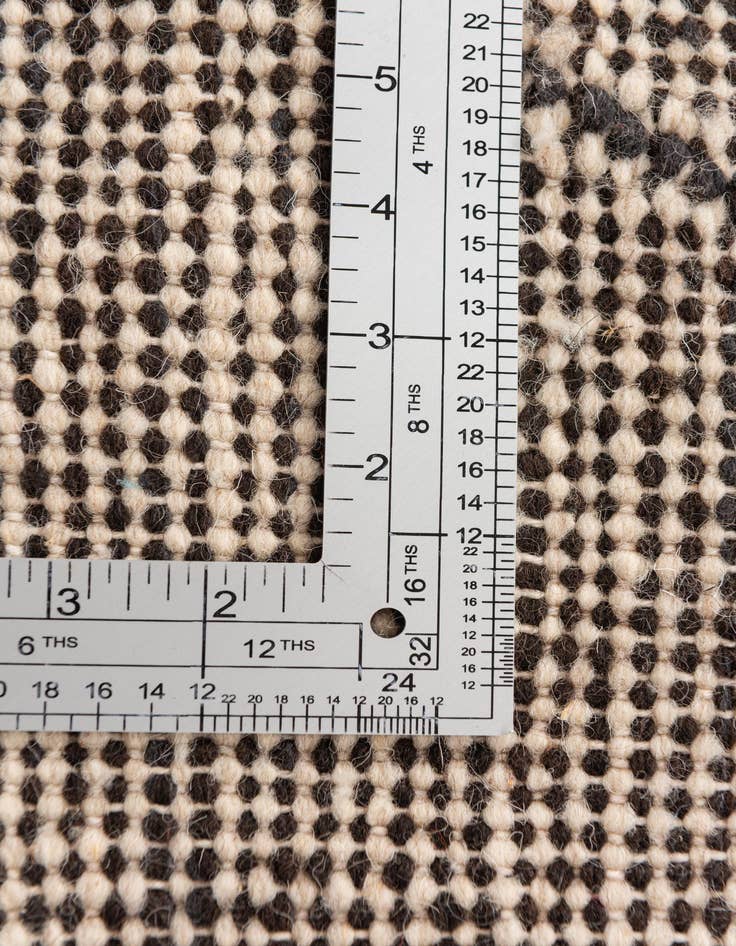 Detail image of  6' 6 x 10' 3  Hand Knotted Moroccan Wool Rug