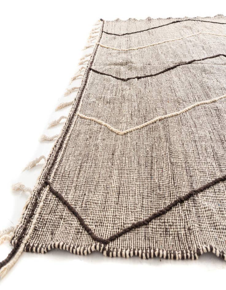 Detail image of  9' 2 x 13' 7  Hand Knotted Moroccan Wool Rug