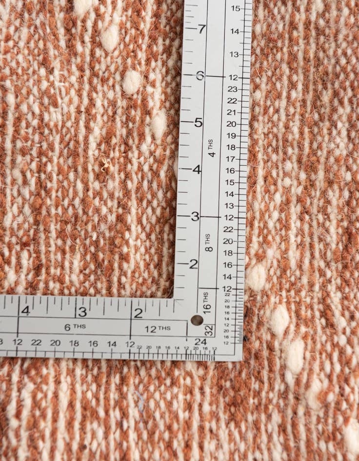 Detail image of  6' 2 x 9' 9  Hand Knotted Moroccan Wool Rug