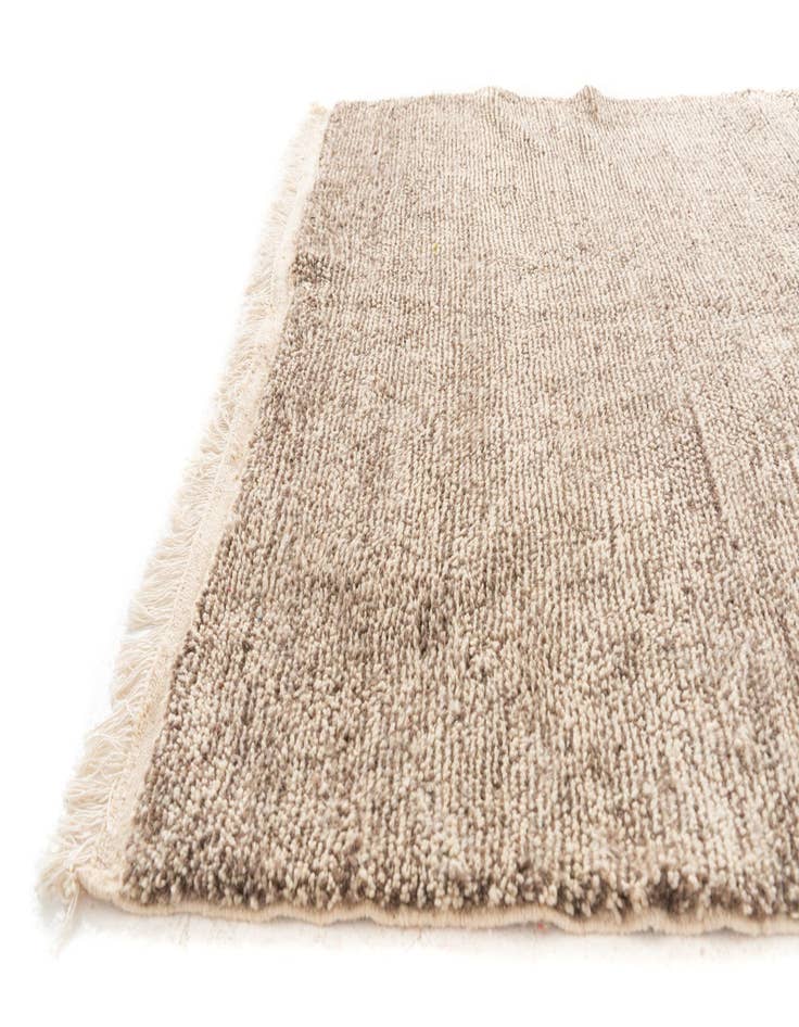 Detail image of  5' 2 x 7' 8  Hand Knotted Moroccan Wool Rug