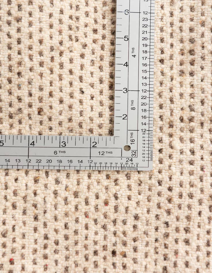 Detail image of  5' 2 x 7' 8  Hand Knotted Moroccan Wool Rug