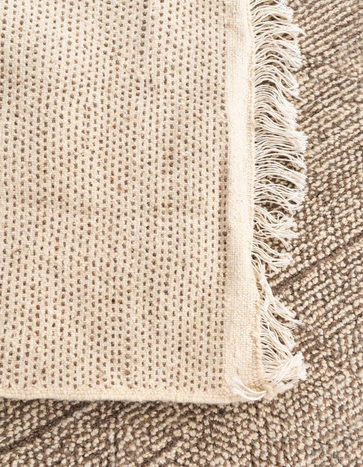 Detail image of  5' 2 x 7' 8  Hand Knotted Moroccan Wool Rug