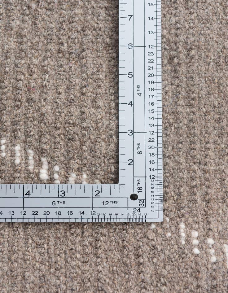 Detail image of  5' x 9'  Hand Knotted Moroccan Wool Rug