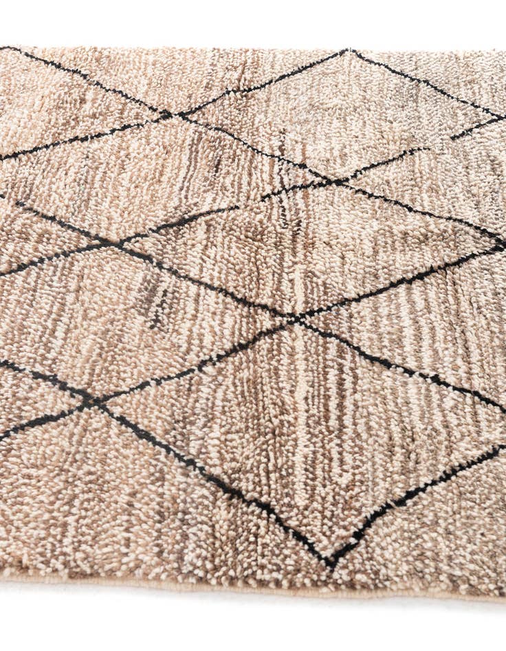 Detail image of  5' x 7' 10  Hand Knotted Moroccan Wool Rug