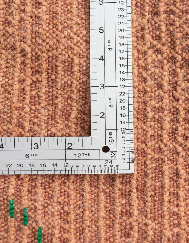 Detail image of  6' 10 x 9' 7  Hand Knotted Moroccan Wool Rug