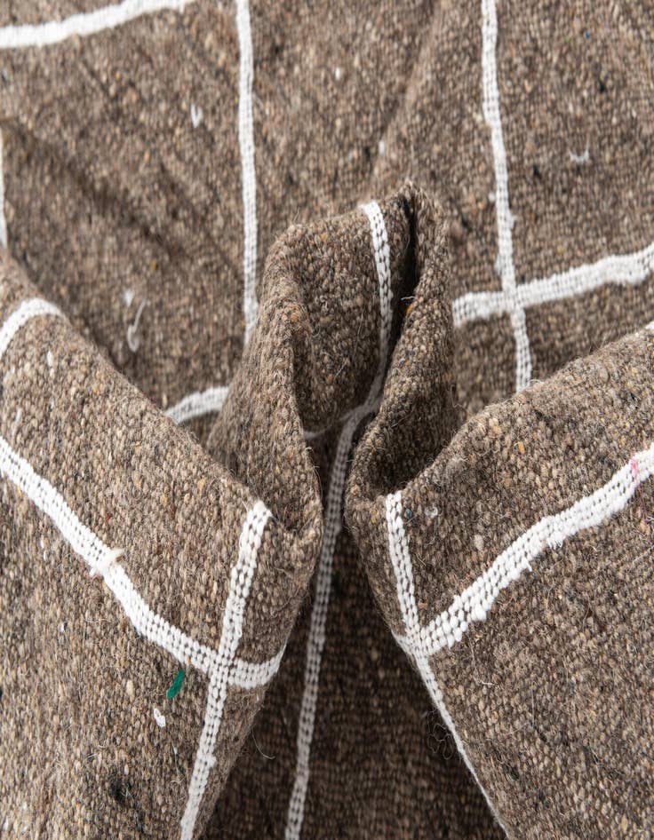 Detail image of  5' x 7' 8  Hand Knotted Moroccan Wool Rug