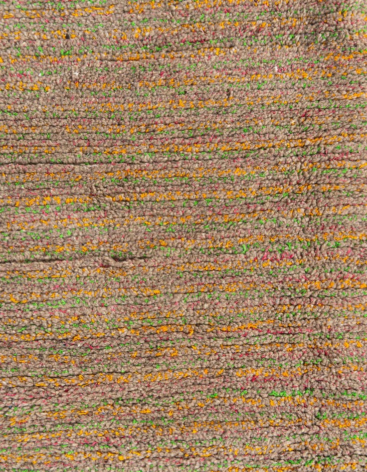 Detail image of  4' 4 x 6' 2  Hand Knotted Moroccan Wool Rug