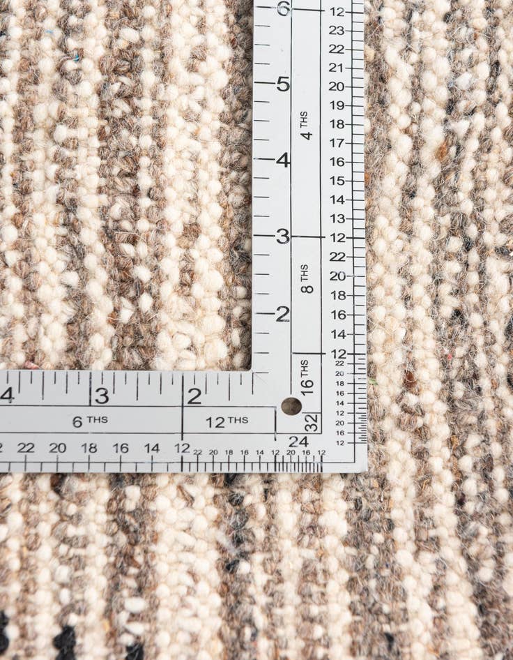 Detail image of  6' 5 x 10' 4  Hand Knotted Moroccan Wool Rug