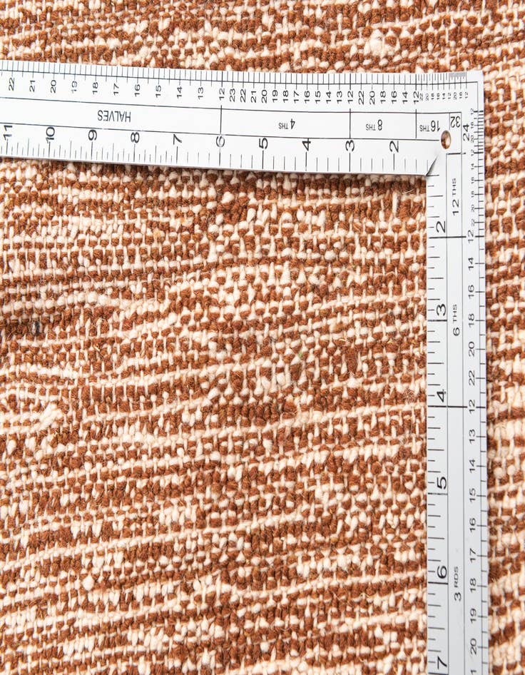 Detail image of  6' 6 x 10'  Hand Knotted Moroccan Wool Rug