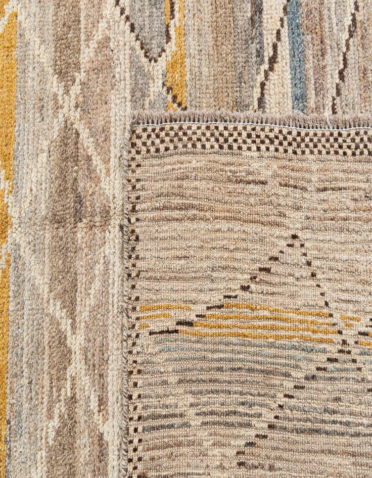 Detail image of  8' 8 x 12' 1  Hand Knotted Moroccan Wool Rug