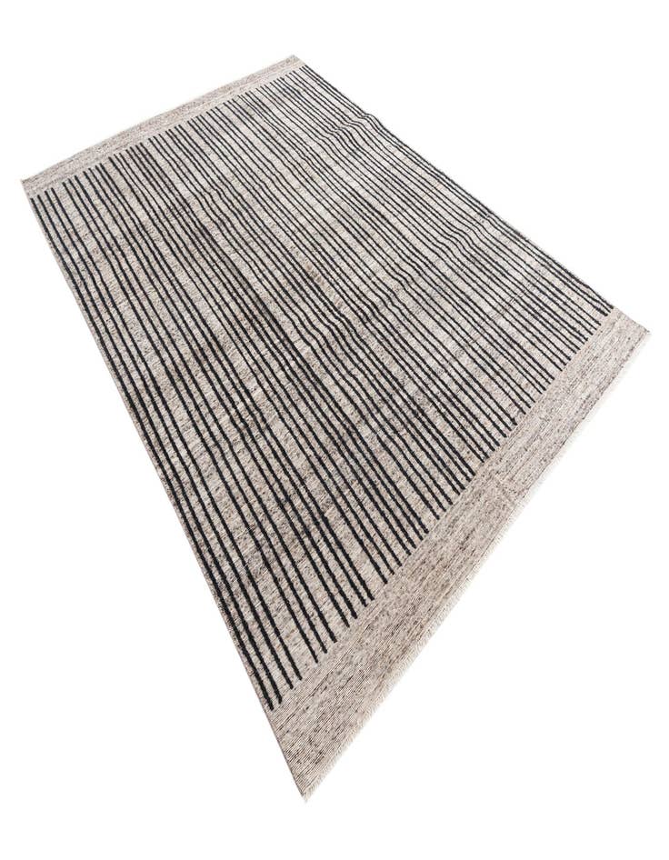 Detail image of  8' 8 x 12' 1  Hand Knotted Moroccan Wool Rug