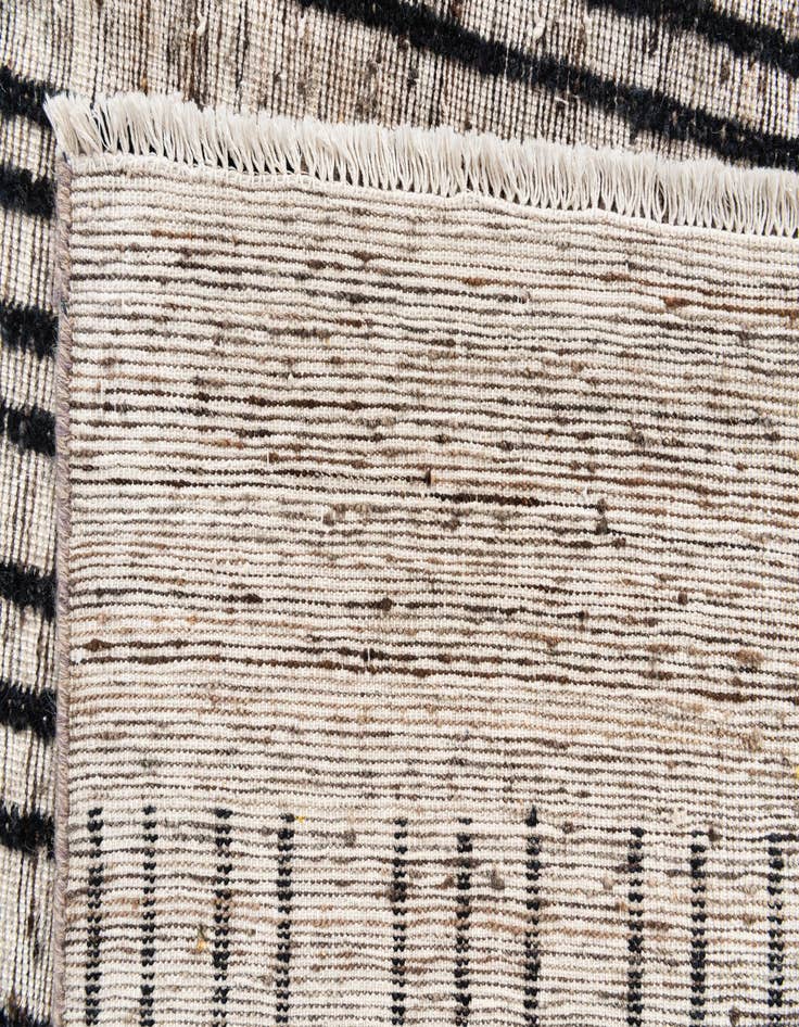 Detail image of  8' 8 x 12' 1  Hand Knotted Moroccan Wool Rug