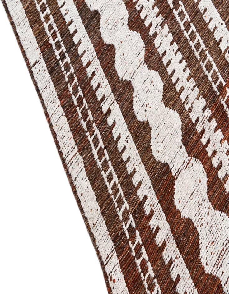 Detail image of  8' x 11'  Hand Knotted Moroccan Wool Rug