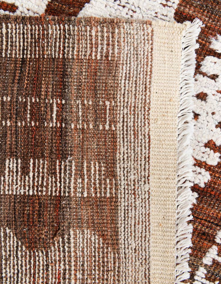 Detail image of  8' x 11'  Hand Knotted Moroccan Wool Rug