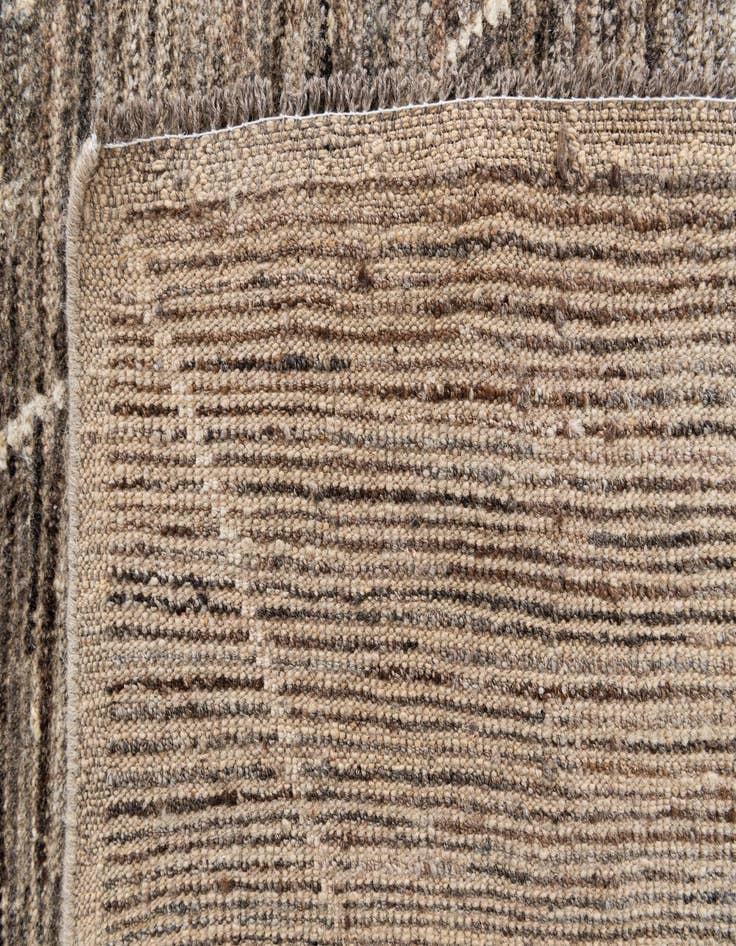 Detail image of  8' 7 x 10' 1  Hand Knotted Moroccan Wool Rug
