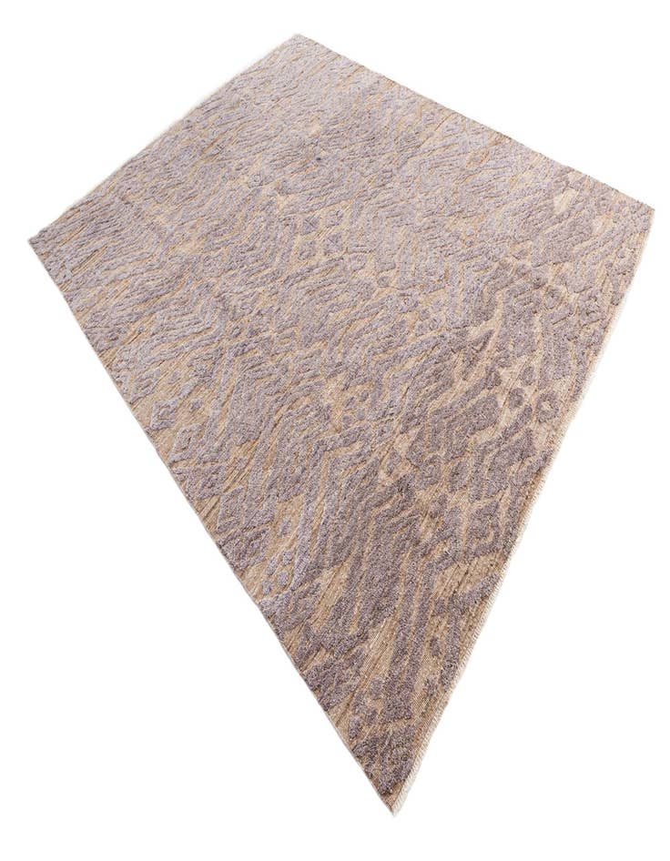 Detail image of  8' 3 x 10' 4  Hand Knotted Moroccan Wool Rug