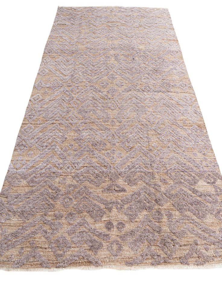 Detail image of  8' 3 x 10' 4  Hand Knotted Moroccan Wool Rug