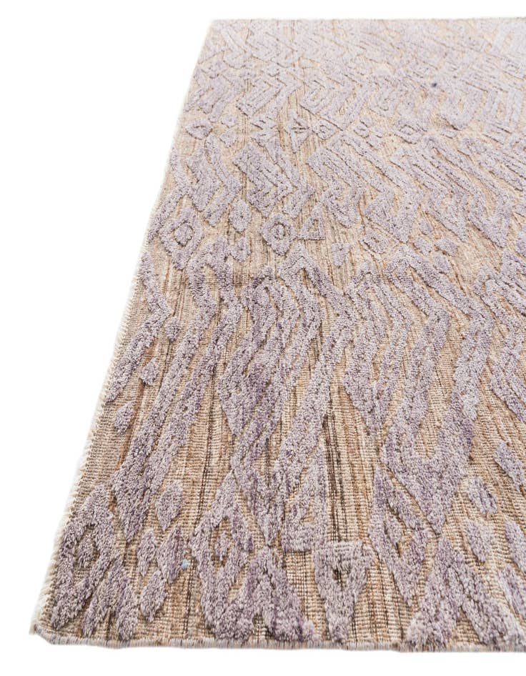 Detail image of  8' 3 x 10' 4  Hand Knotted Moroccan Wool Rug