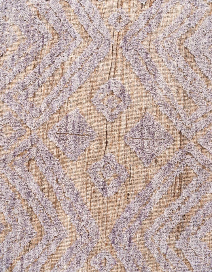 Detail image of  8' 3 x 10' 4  Hand Knotted Moroccan Wool Rug
