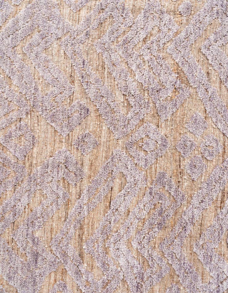 Detail image of  8' 3 x 10' 4  Hand Knotted Moroccan Wool Rug