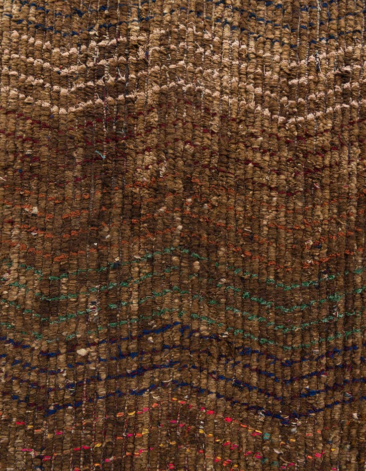 Detail image of  7' 9 x 9' 9  Hand Knotted Moroccan Wool Rug