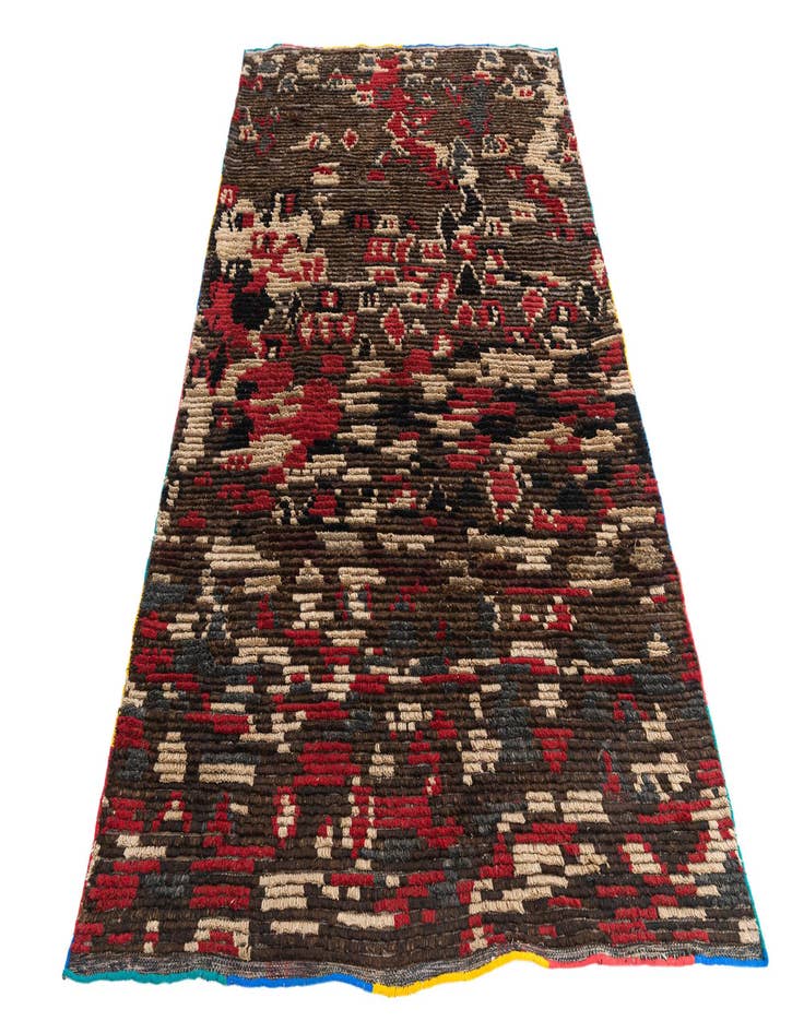 Detail image of  5' x 7' 9  Hand Knotted Moroccan Wool Rug