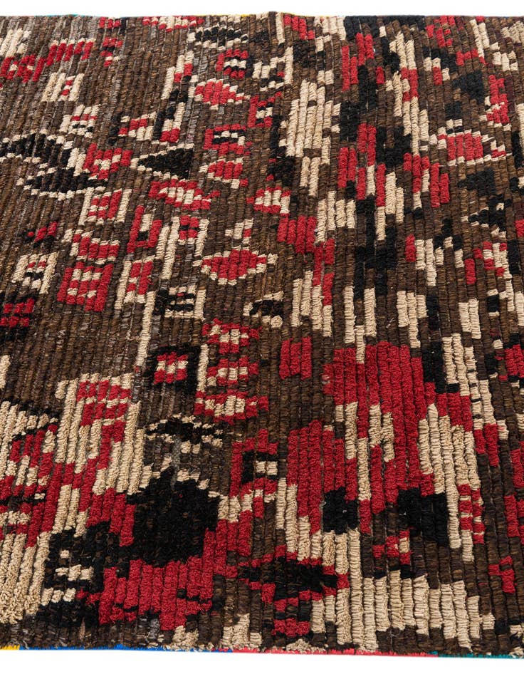 Detail image of  5' x 7' 9  Hand Knotted Moroccan Wool Rug