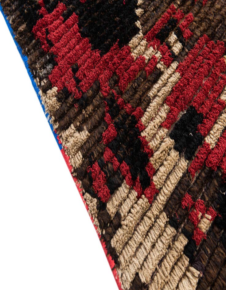 Detail image of  5' x 7' 9  Hand Knotted Moroccan Wool Rug