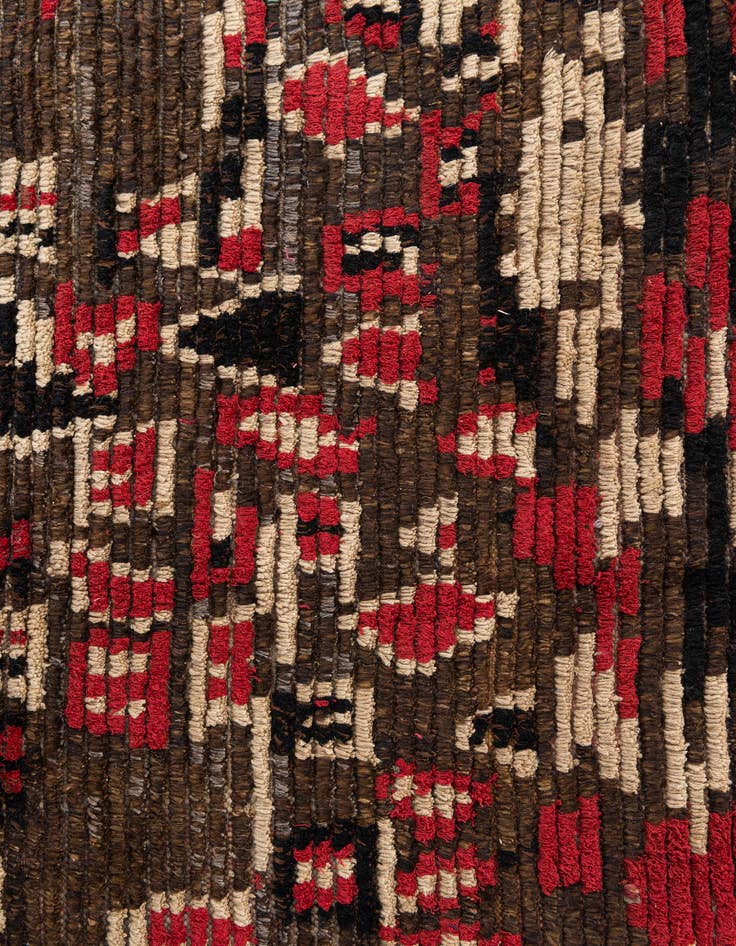 Detail image of  5' x 7' 9  Hand Knotted Moroccan Wool Rug