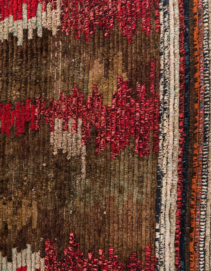 Detail image of  5' 3 x 7' 10  Hand Knotted Moroccan Wool Rug