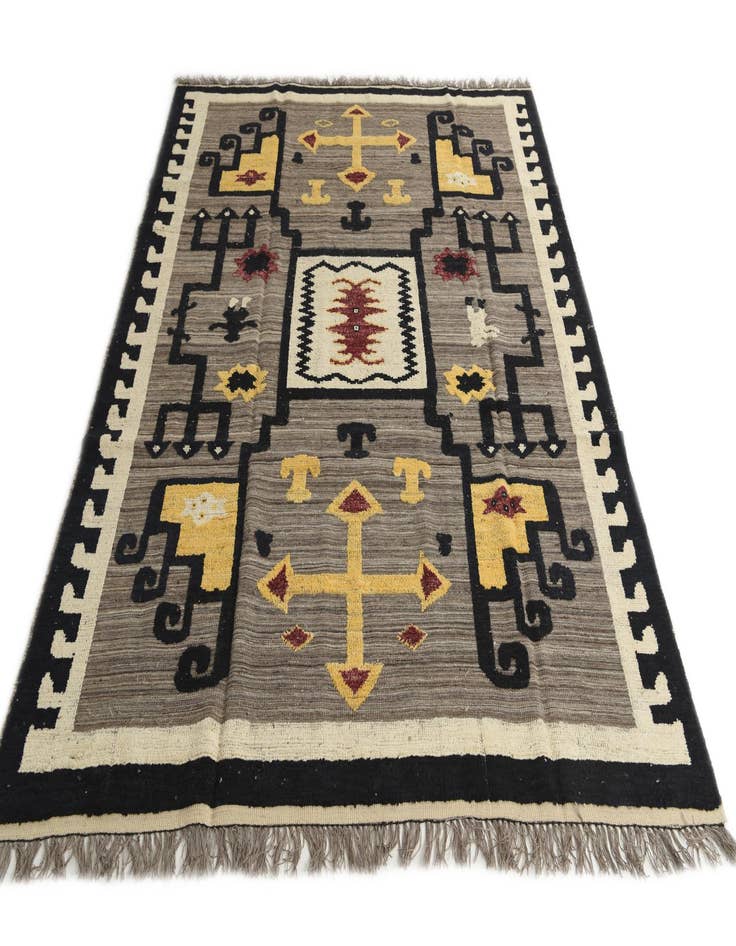 Detail image of  8' x 10' 2  Hand Knotted Moroccan Wool Rug