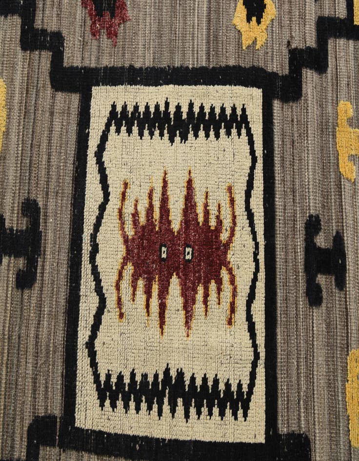 Detail image of  8' x 10' 2  Hand Knotted Moroccan Wool Rug