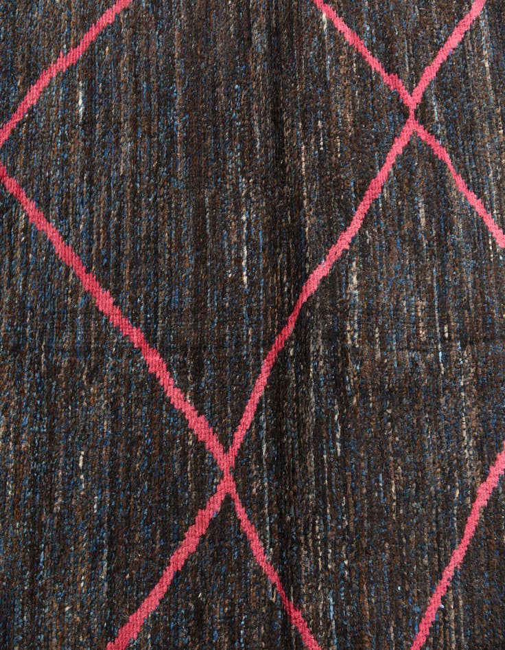 Detail image of  7' 8 x 10' 4  Hand Knotted Moroccan Wool Rug