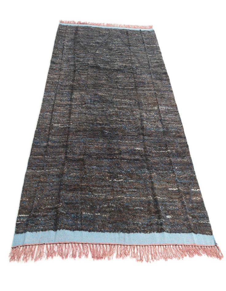 Detail image of  7' 7 x 10' 3  Hand Knotted Moroccan Wool Rug