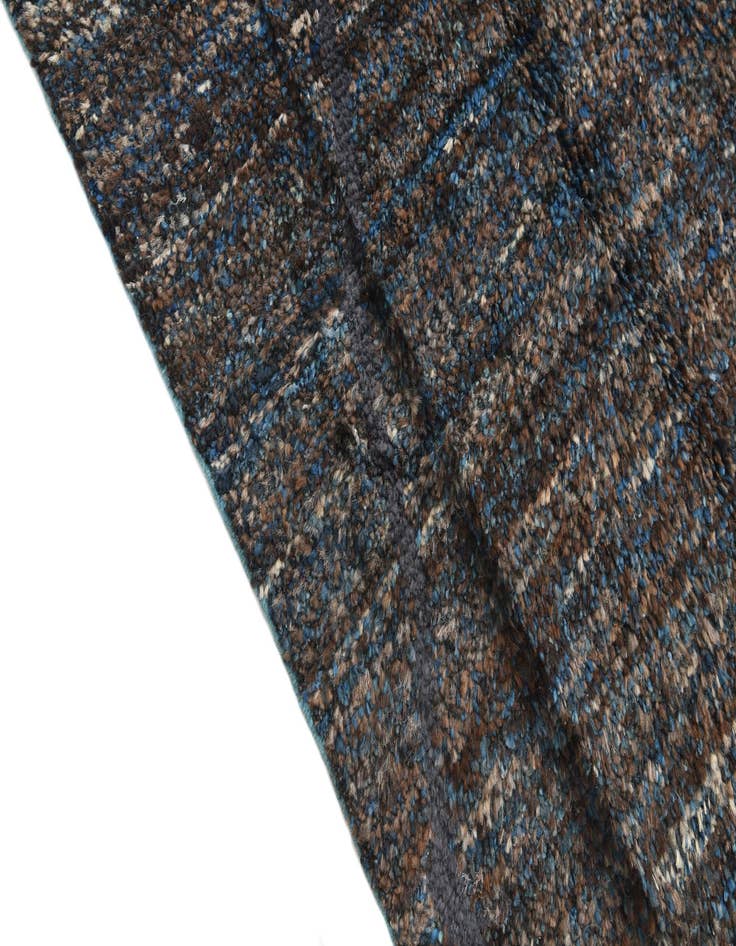 Detail image of  7' 7 x 10' 3  Hand Knotted Moroccan Wool Rug