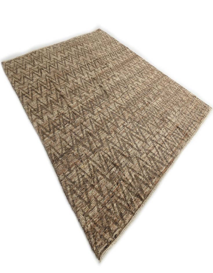 Detail image of  8' 7 x 10' 2  Hand Knotted Moroccan Wool Rug