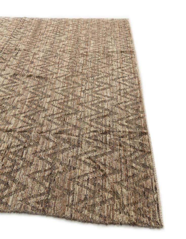 Detail image of  8' 7 x 10' 2  Hand Knotted Moroccan Wool Rug