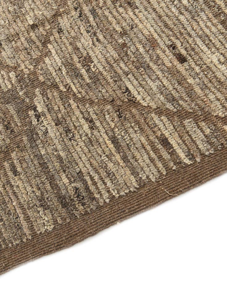 Detail image of  8' 5 x 10' 5  Hand Knotted Moroccan Wool Rug